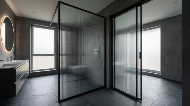 Пластиковые перегородки для ванной комнаты