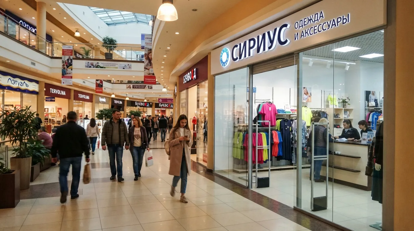 Входная группа в магазин (раздвижные двери) от Revecon