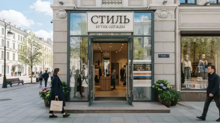 Доводчик на пластиковой входной двери офиса
